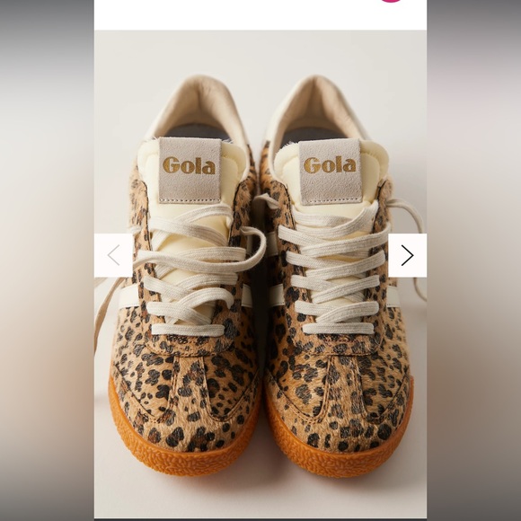 Gola Shoes - Gola Elan Tropic Sneaker - Leopard Print Sneakers